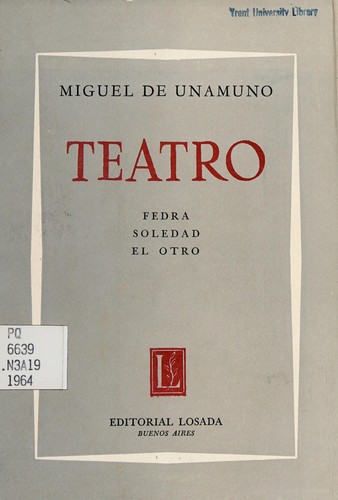 Portada de Teatro