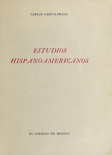 Portada de Estudios hispanoamericanos