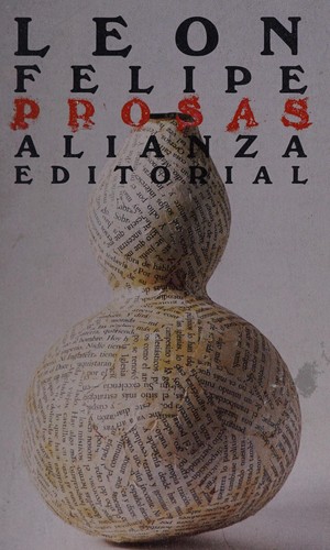 Portada de Prosas