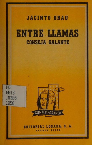 Portada de Entre llamas