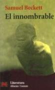 Portada de El innombrable