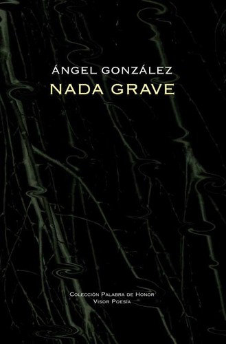 Portada de Nada grave
