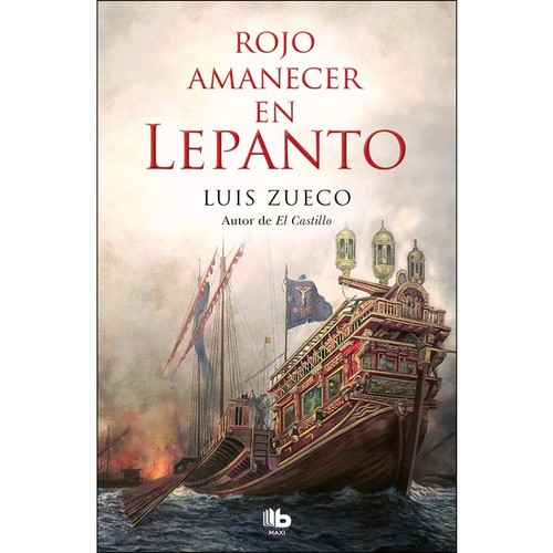 Portada de Rojo amanecer en Lepanto