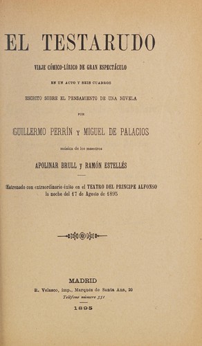 Portada de El testarudo