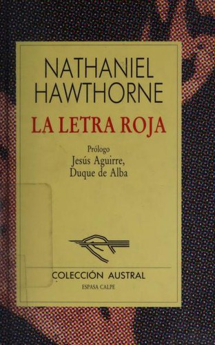 Portada de La letra roja