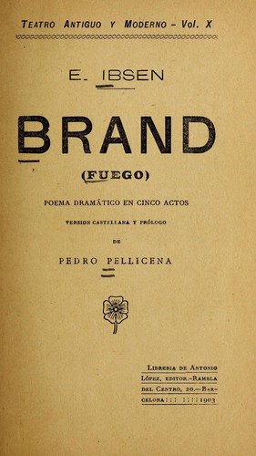Portada de Brand