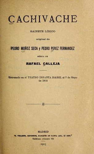 Portada de Cachivache