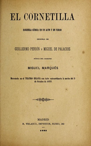 Portada de El cornetilla