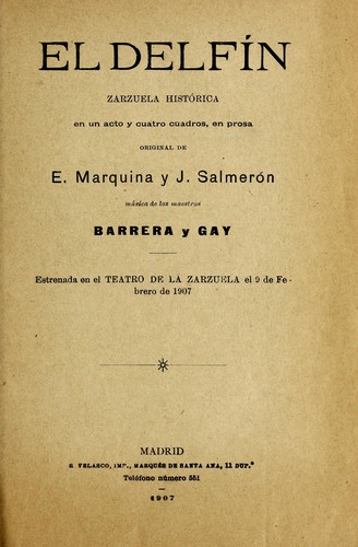 Portada de El delfín