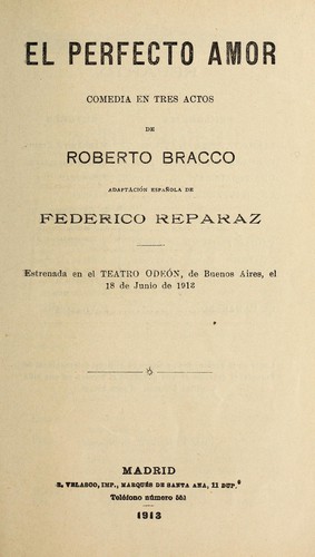 Portada de El perfecto amor