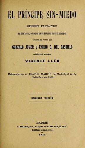 Portada de El príncipe Sin-Miedo