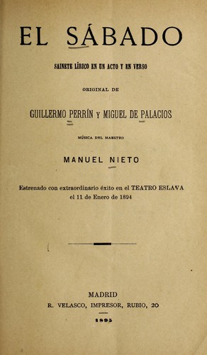 Portada de El sábado