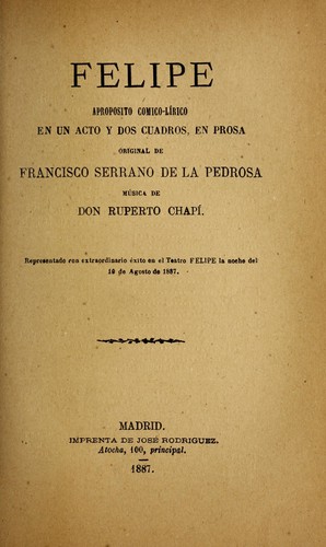 Portada de Felipe