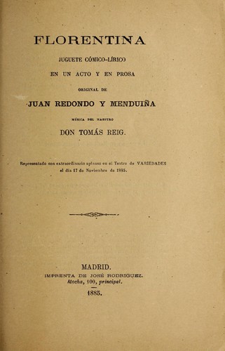 Portada de Florentina