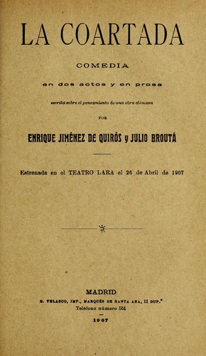 Portada de La coartada