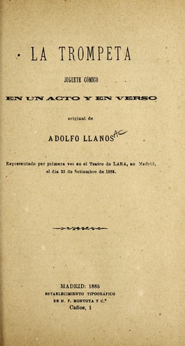 Portada de La trompeta