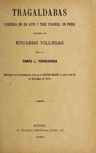 Portada de Tragaldabas