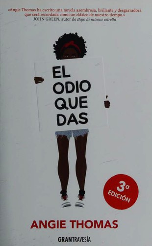 Portada de El odio que das