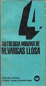 Portada de Antologia mínima de M. Vargas Llosa
