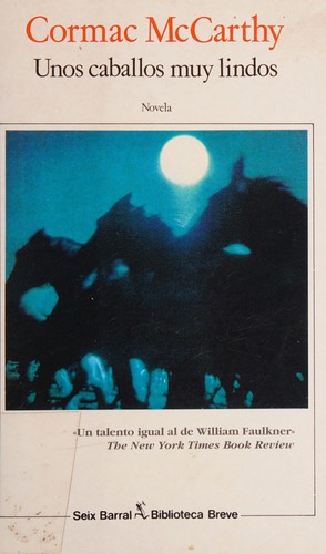 Portada de Unos caballos muy lindos