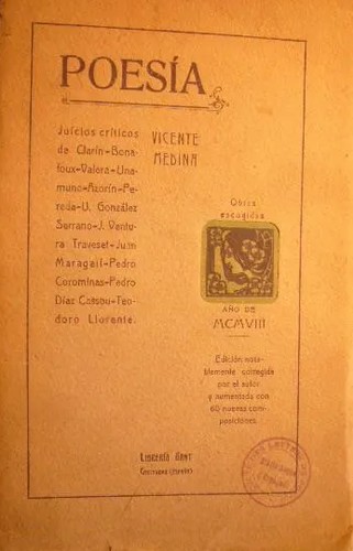 Portada de Poesía