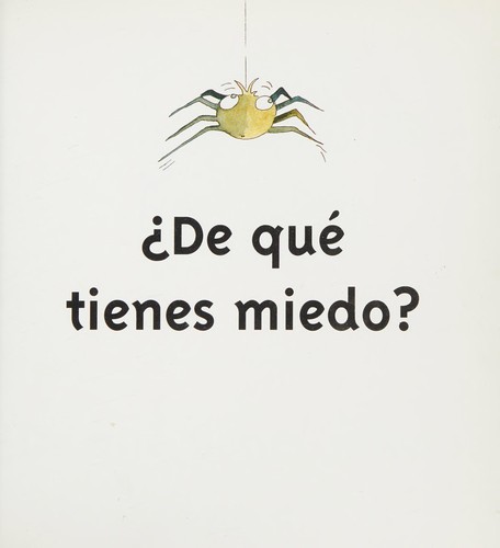 Portada de ¿De qué tienes miedo?