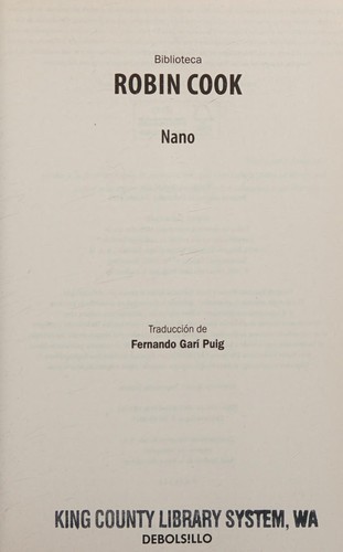 Portada de Nano