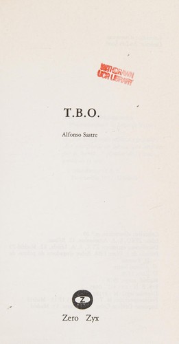 Portada de T.B.O