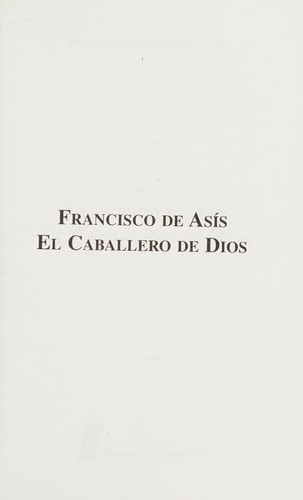 Portada de Francisco de Asís