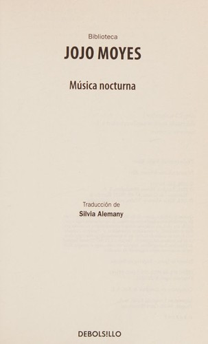 Portada de Música nocturna