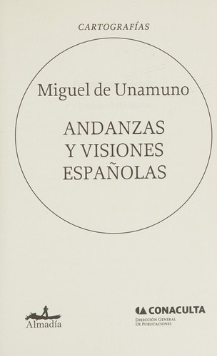Portada de Andanzas y visiones españolas