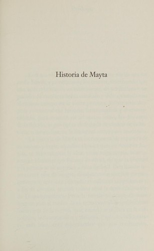Portada de Historia de Mayta