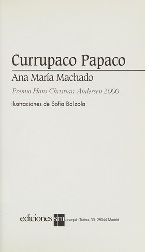Portada de Currupaco Papaco
