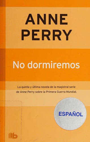 Portada de No dormiremos
