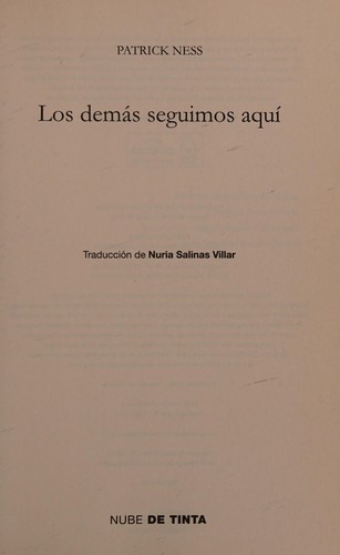 Portada de Los demás seguimos aquí