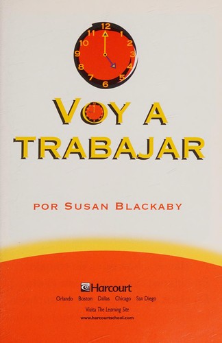 Portada de Voy a trabajar