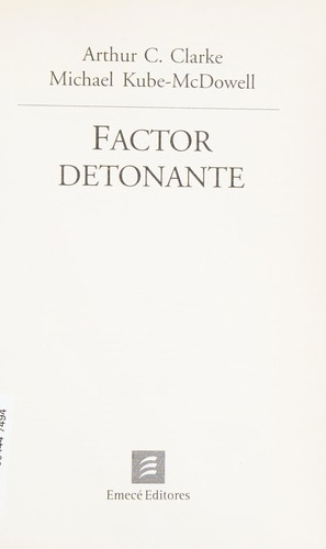 Portada de Factor Detonante