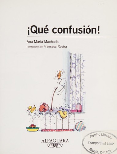 Portada de !Qué confusión!