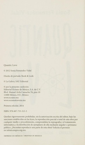 Portada de Quantic love