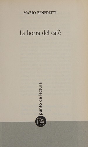 Portada de La borra del café