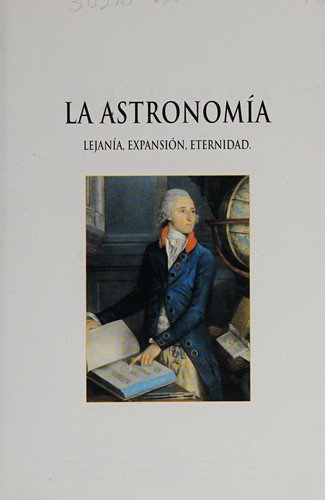Portada de La astronomía