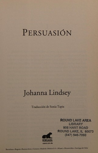 Portada de Persuasión