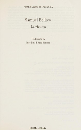 Portada de La víctima