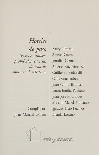 Portada de Hoteles de paso