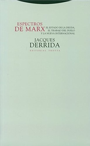 Portada de Espectros de Marx