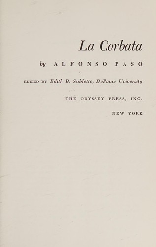 Portada de La corbata
