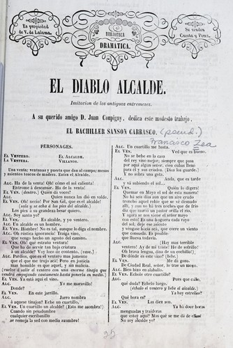 Portada de El diablo alcalde