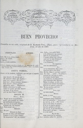 Portada de Buen provecho!