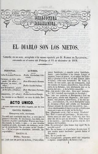 Portada de El diablo son los nietos