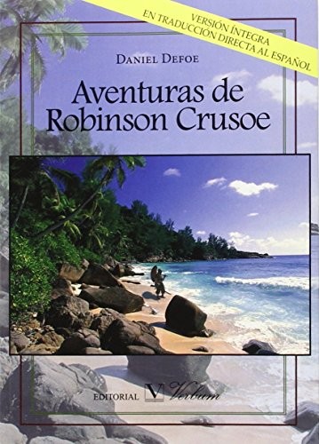 Portada de Aventuras de Robinson Crusoe